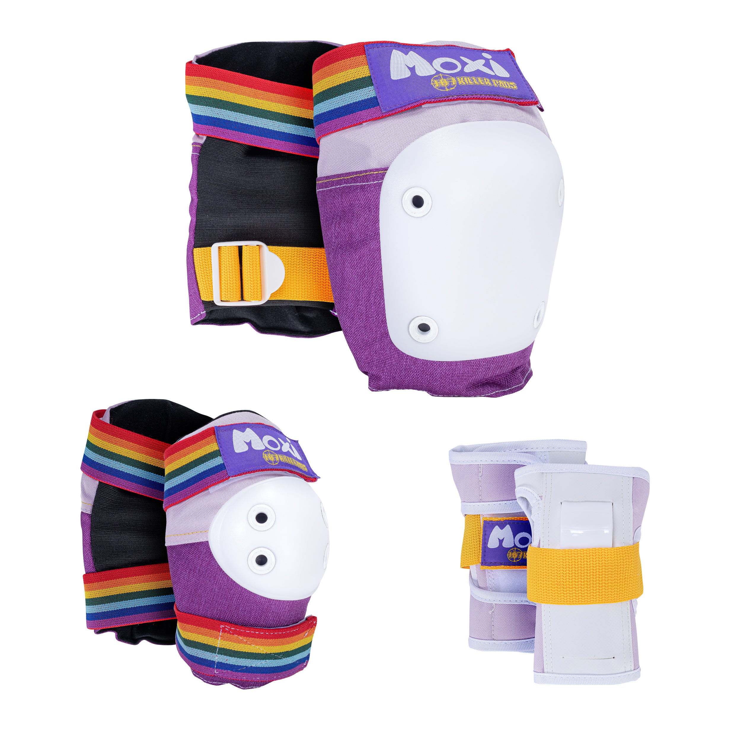 Moxi Six Pack Pad Set - LAVENDER - Pigeon's Roller Skate Shop