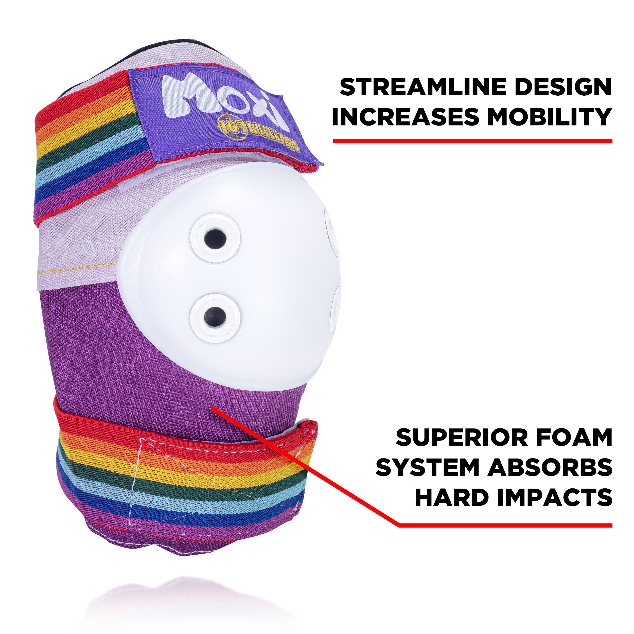 Moxi Six Pack Pad Set - LAVENDER - Pigeon's Roller Skate Shop
