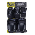 187 6-Pack Pad Set - BLACK - Pigeon's Roller Skate Shop