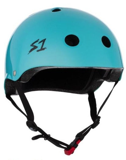 S1 Mini Lifer *KIDS* Helmet - LAGOON GLOSS - Pigeon's Roller Skate Shop