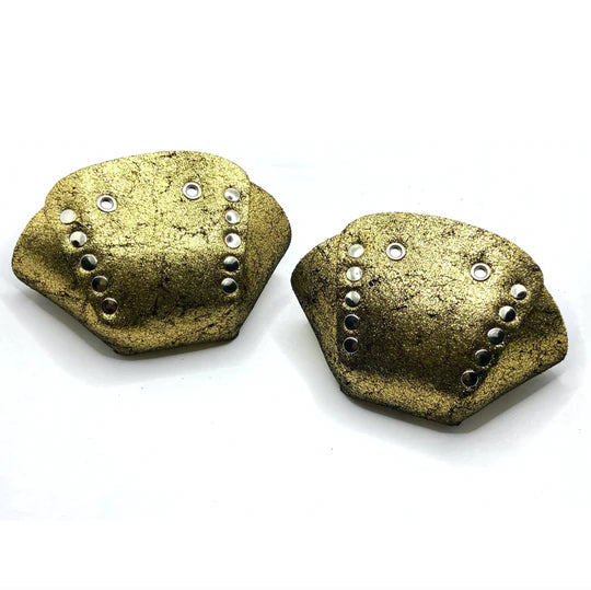 Suede Toe Caps by Rollerstuff - METALLIC/EMBOSSED - Pigeon's Roller Skate Shop