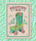 Create and Skate Factory - SKATING 9-5 PRINT - Pigeon's Roller Skate Shop