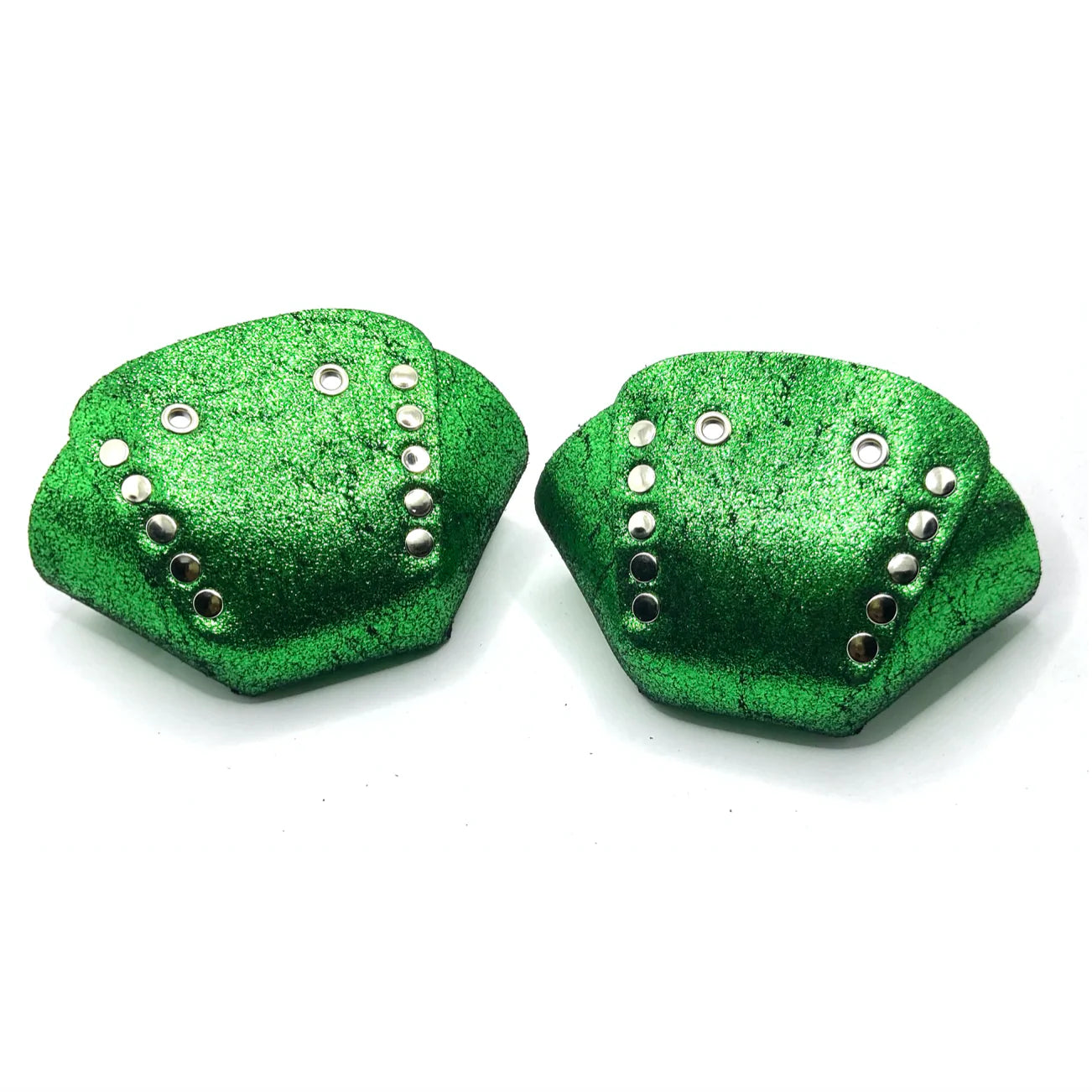 Suede Toe Caps by Rollerstuff - METALLIC/EMBOSSED - Pigeon's Roller Skate Shop