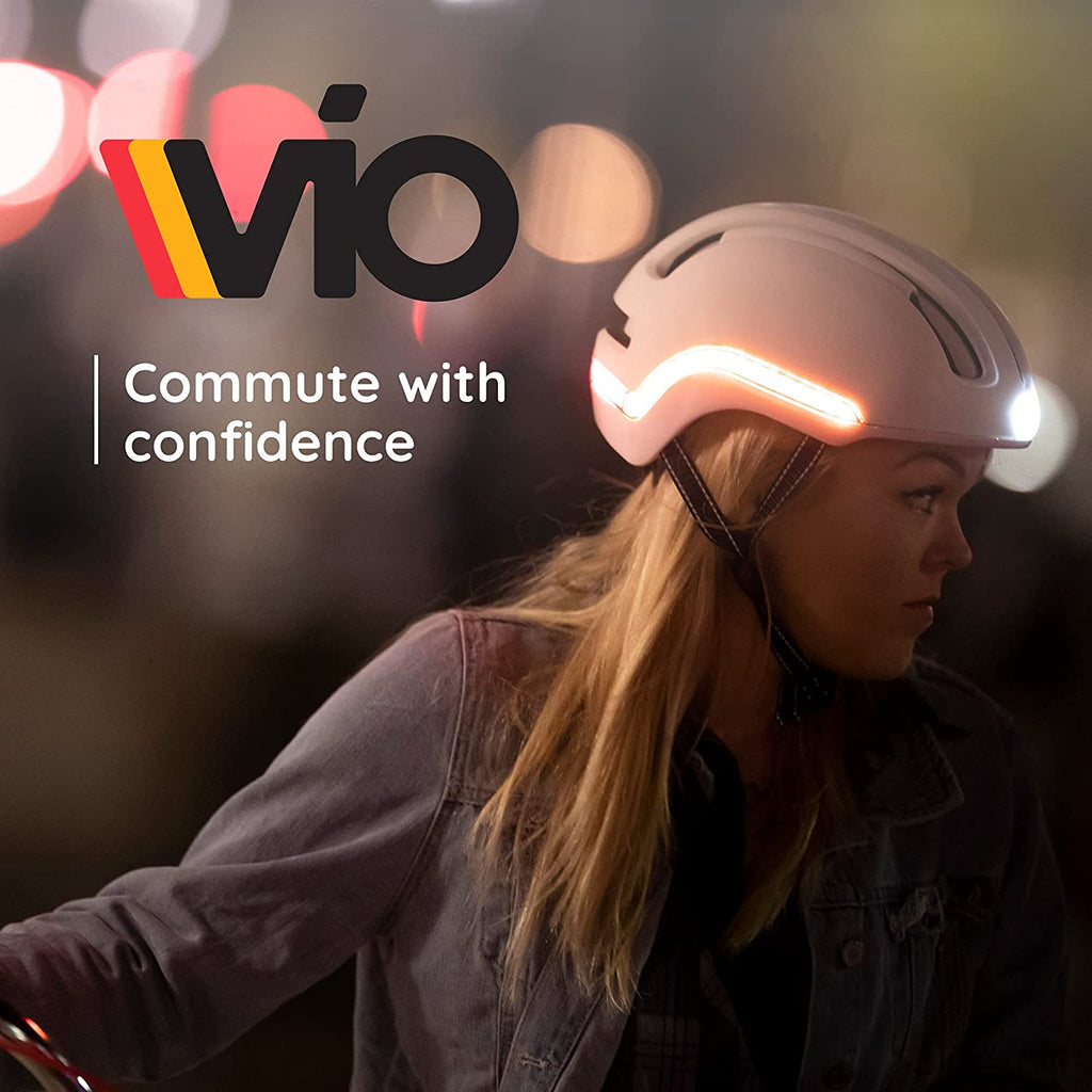 Nutcase VIO Light Up Helmet - Pigeon's Roller Skate Shop