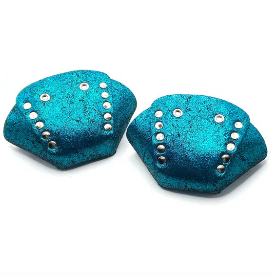 Suede Toe Caps by Rollerstuff - METALLIC/EMBOSSED - Pigeon's Roller Skate Shop