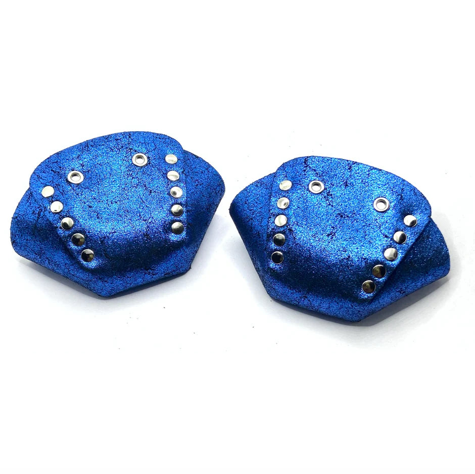 Suede Toe Caps by Rollerstuff - METALLIC/EMBOSSED - Pigeon's Roller Skate Shop