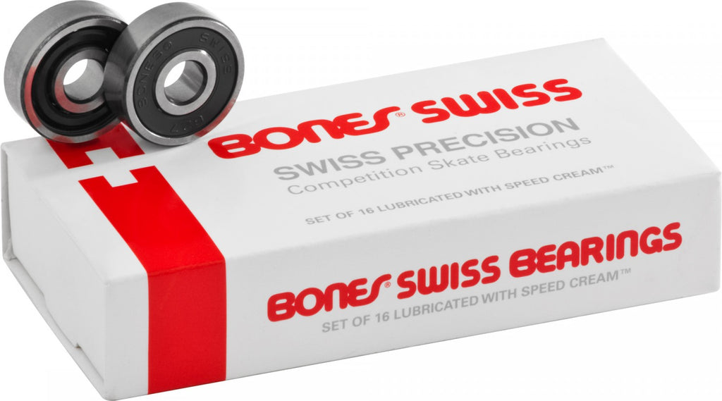 Bones Swiss Bearings - Pigeon's Roller Skate Shop