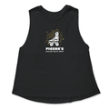Skate Shop Cropped Tank - Pigeon's Roller Skate Shop