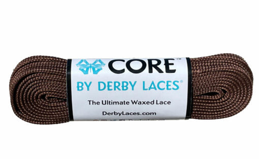 CORE by Derby Laces - CHOCOLATE 96" - Pigeon's Roller Skate Shop