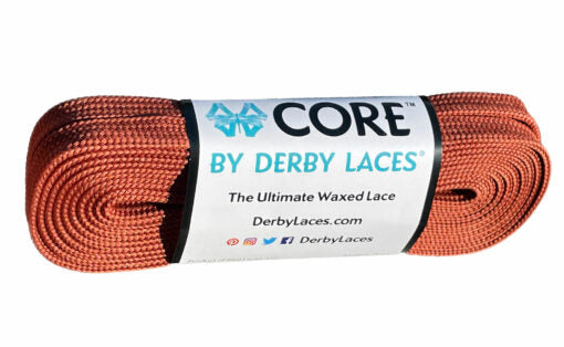 CORE by Derby Laces - RUST 96" - Pigeon's Roller Skate Shop