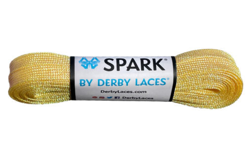Spark by Derby Laces - LEMON YELLOW 108" - Pigeon's Roller Skate Shop