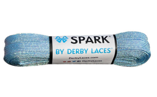 SPARK by Derby Laces - SKY BLUE 108'' - Pigeon's Roller Skate Shop