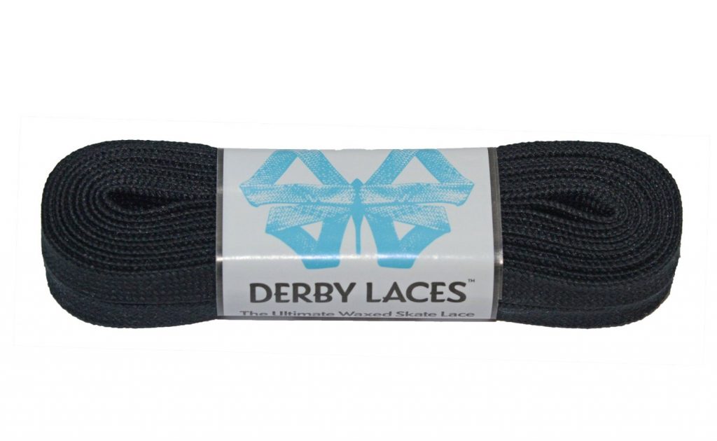 CORE by Derby Laces - BLACK 120" - Pigeon's Roller Skate Shop