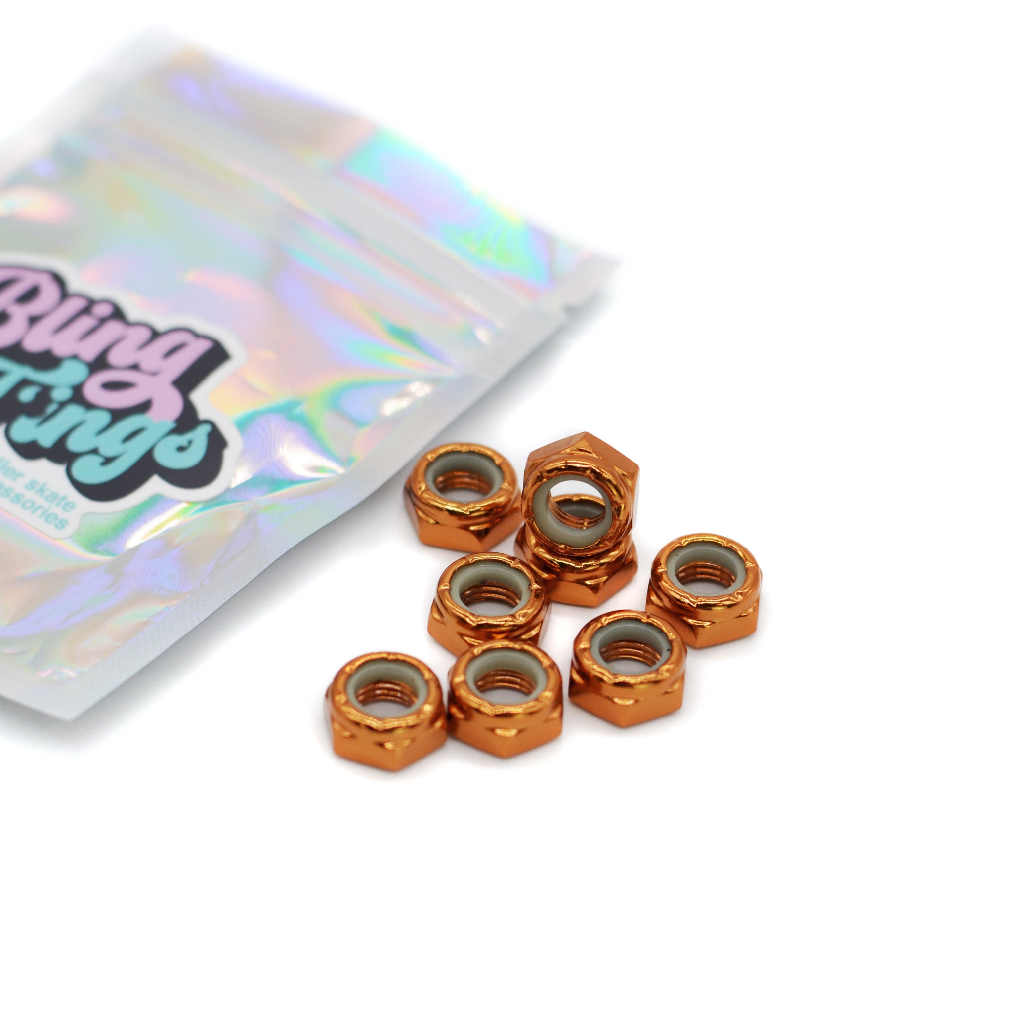 Bling T'ings Color Axle Nuts Pigeon's Roller Skate Shop