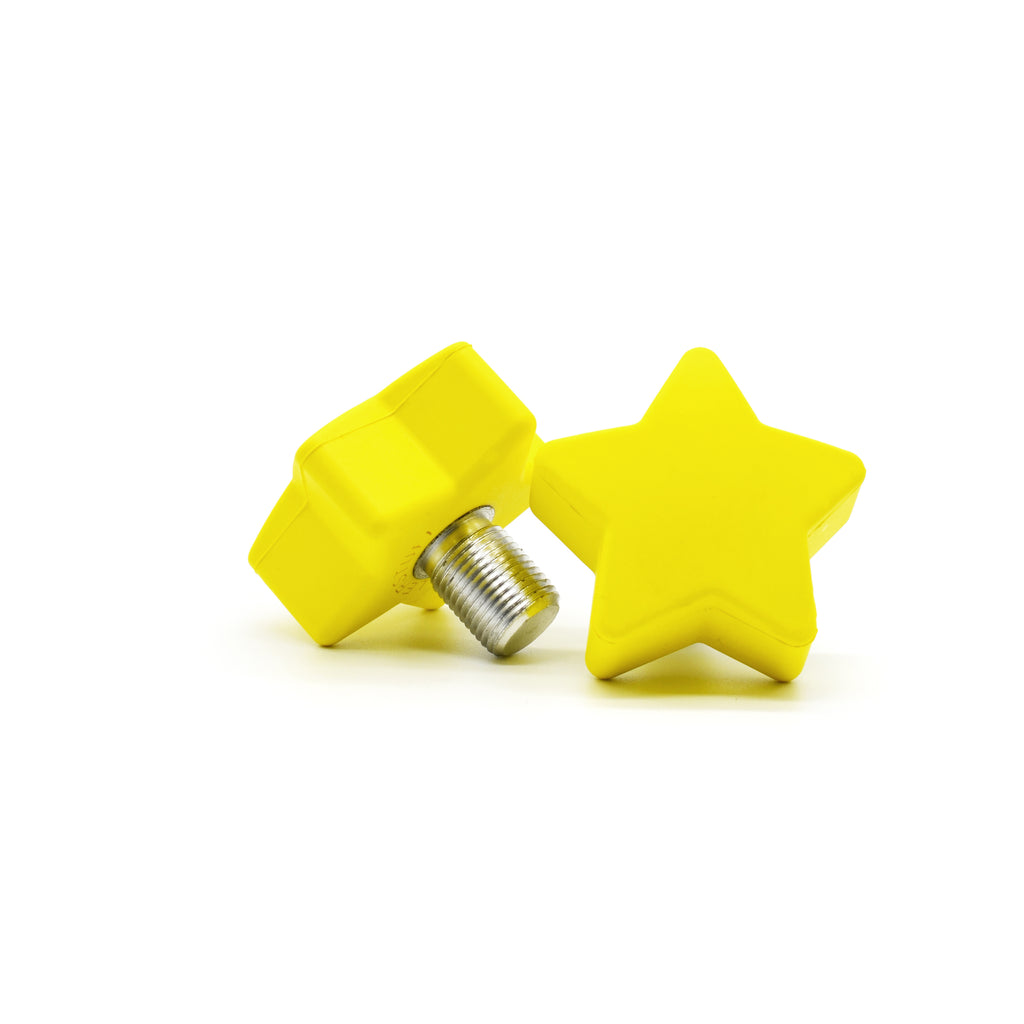 ★ Twinkle Toes Star Stops - YELLOW - Pigeon's Roller Skate Shop