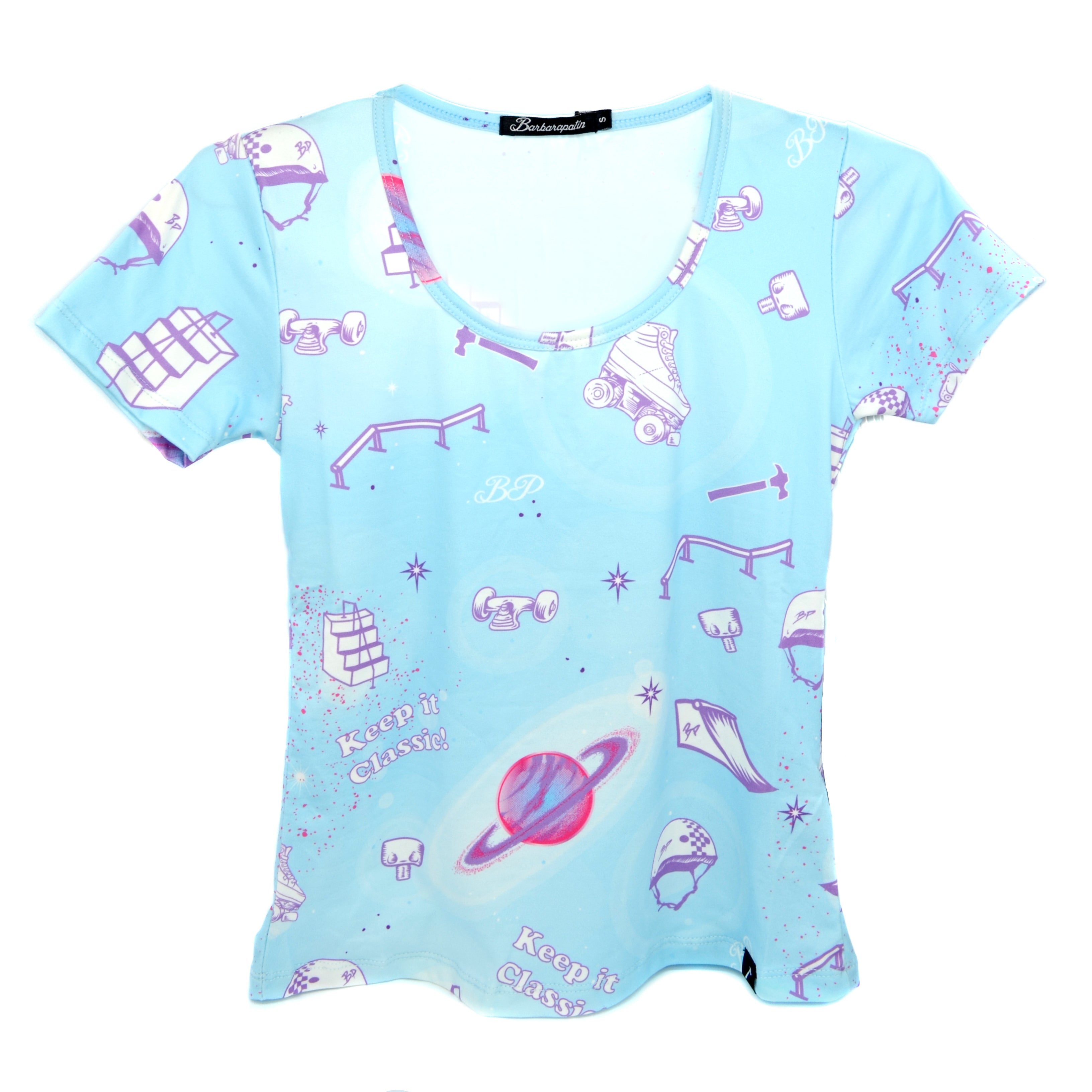 BarbiePatin Universe Spot - FITTED TEE - Pigeon's Roller Skate Shop