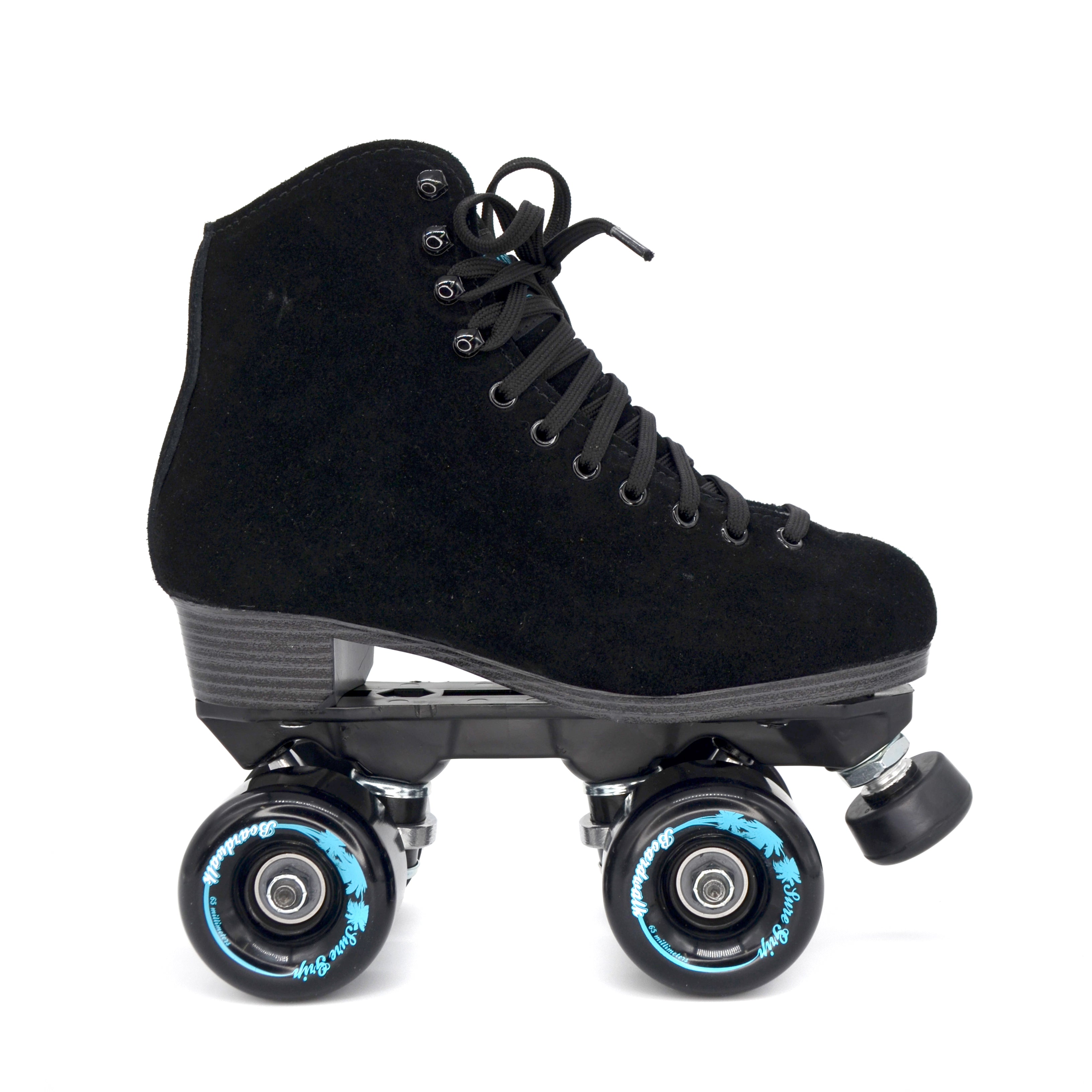 Sure Grip Boardwalk Skates - BLACK - Pigeon's Roller Skate Shop