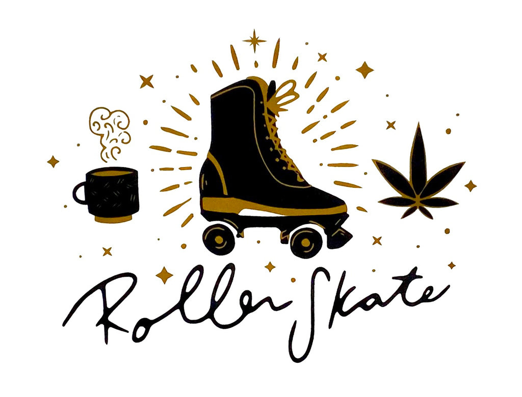 Shop T-Shirt - SKATE TRIFECTA - Pigeon's Roller Skate Shop