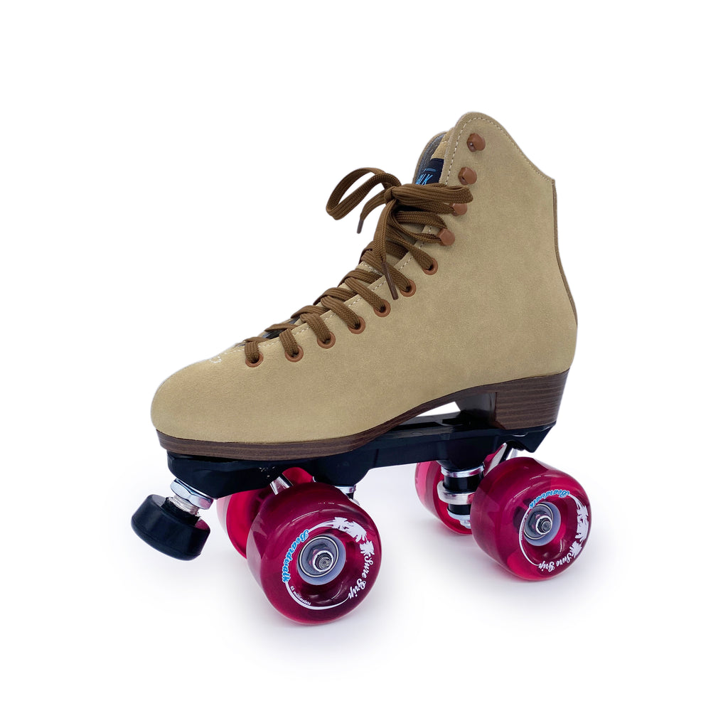 Sure-Grip Boardwalk Skates - TAN - Pigeon's Roller Skate Shop