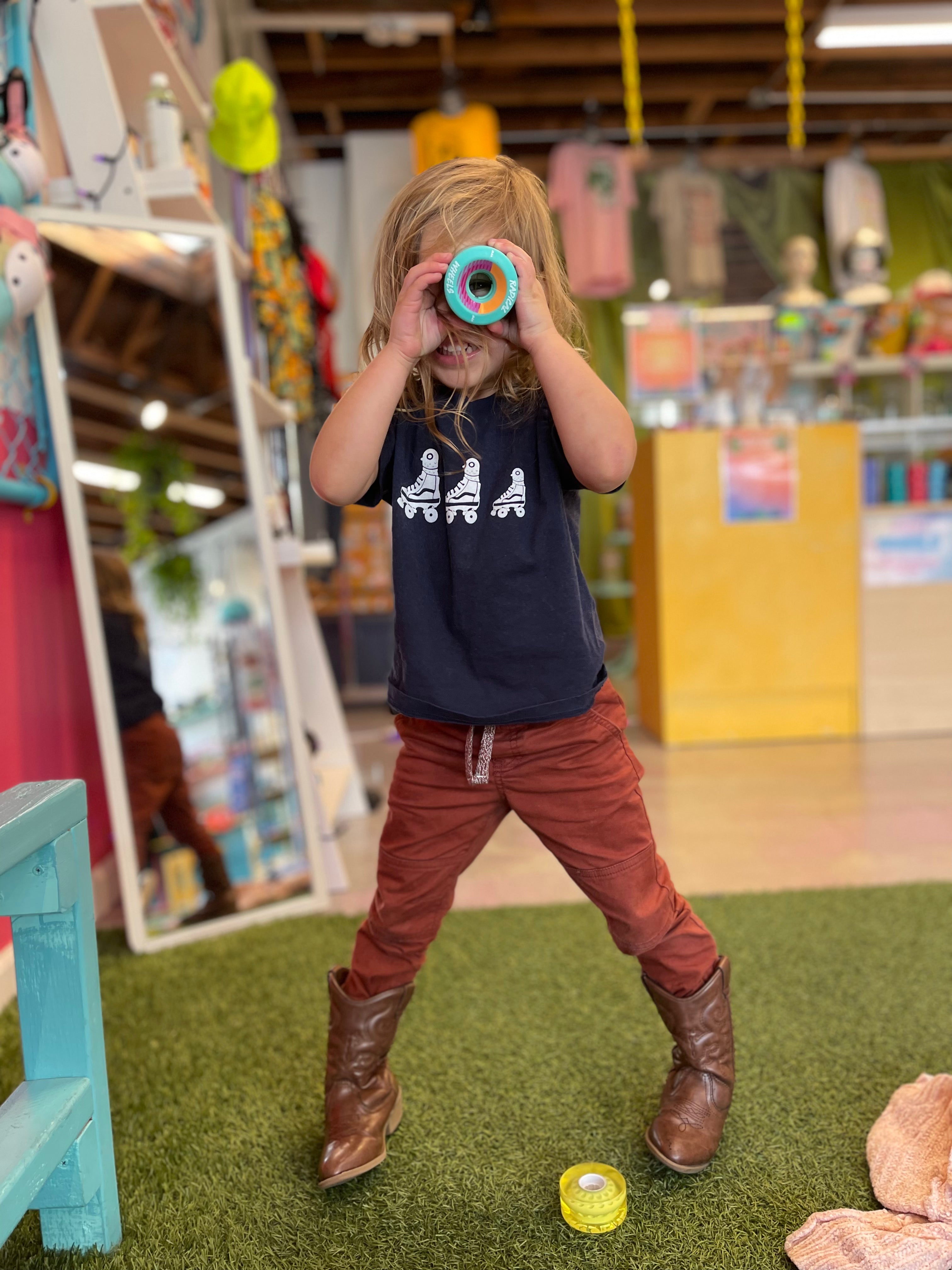Pigeon Roller Skate Toddler Tee - Pigeon's Roller Skate Shop