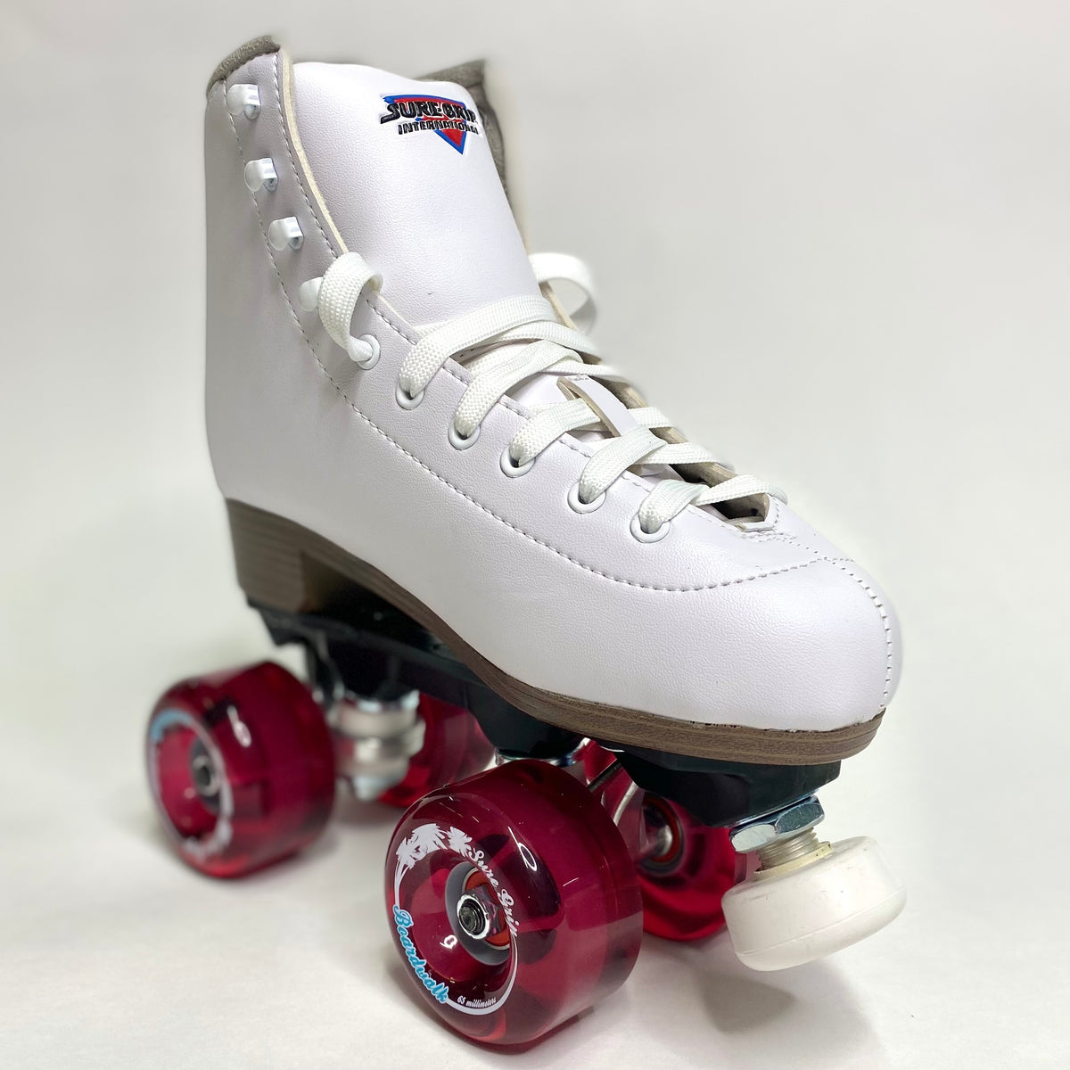 Sure-Grip Fame Outdoor Skates - WHITE | Pigeon's Roller Skate Shop