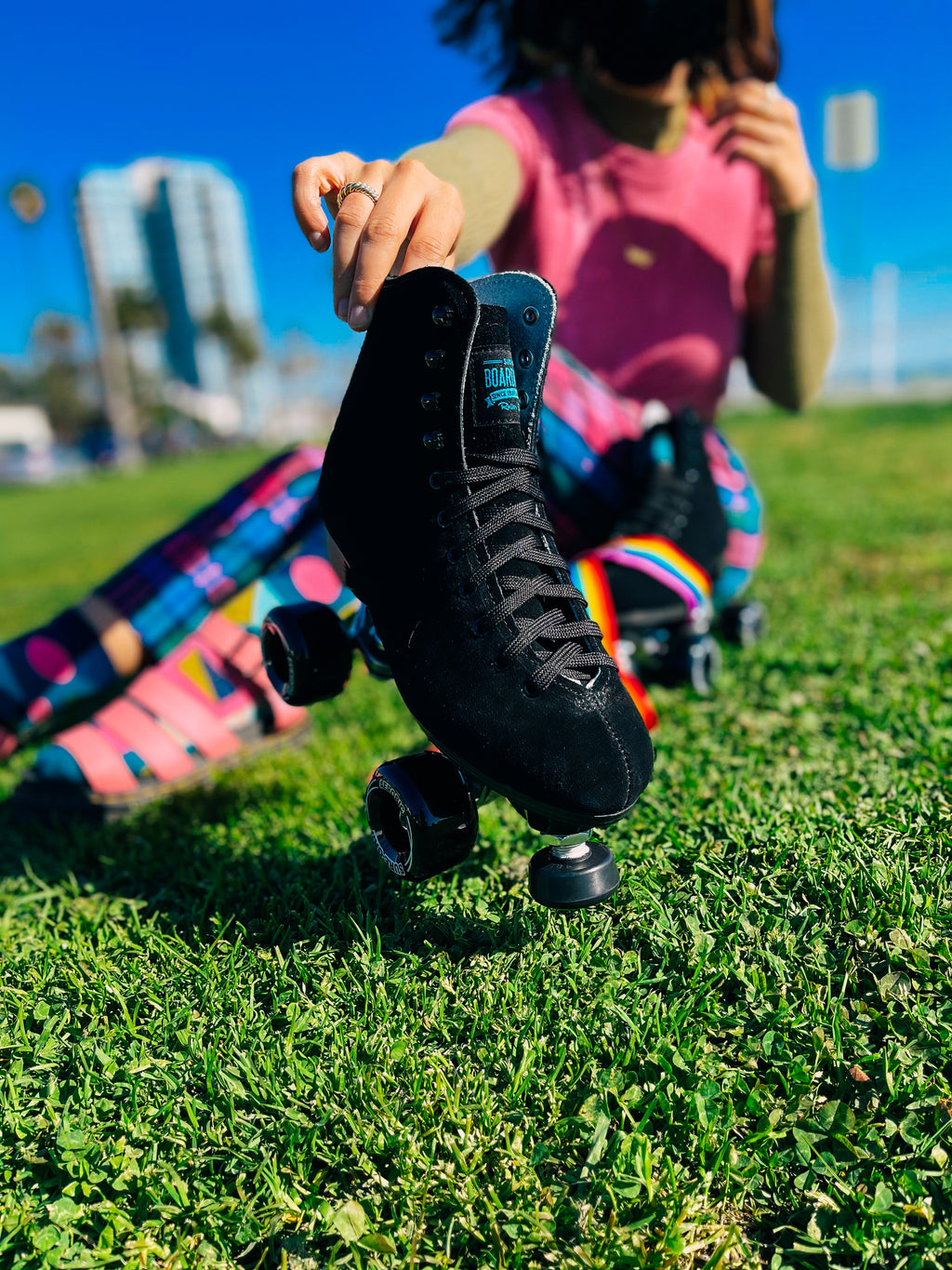 Sure Grip Boardwalk Skates - BLACK - Pigeon's Roller Skate Shop