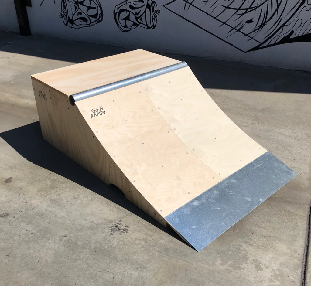 Keen Ramps 18" x 3' Quarter Pipe - Pigeon's Roller Skate Shop