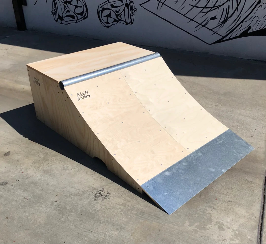 Keen Ramps 18" x 3' Quarter Pipe - Pigeon's Roller Skate Shop