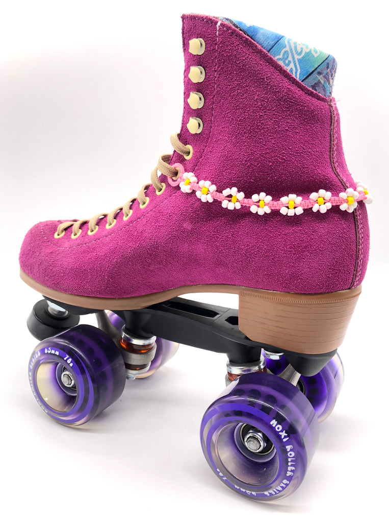 Skate Anklet - PINK - Pigeon's Roller Skate Shop