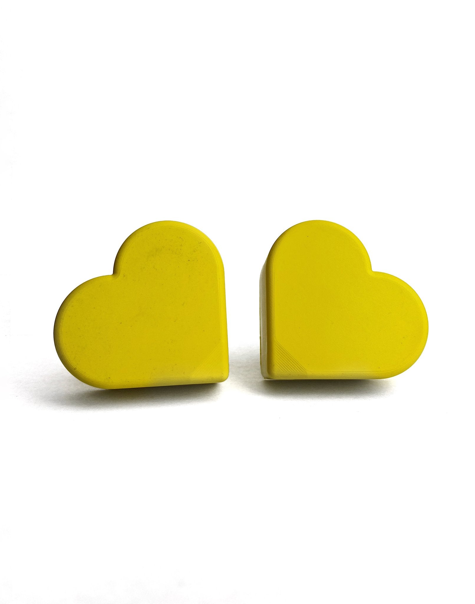 Grindstone Heart Toe Stop {DEADSTOP} Amber - Long Stem - Pigeon's Roller Skate Shop