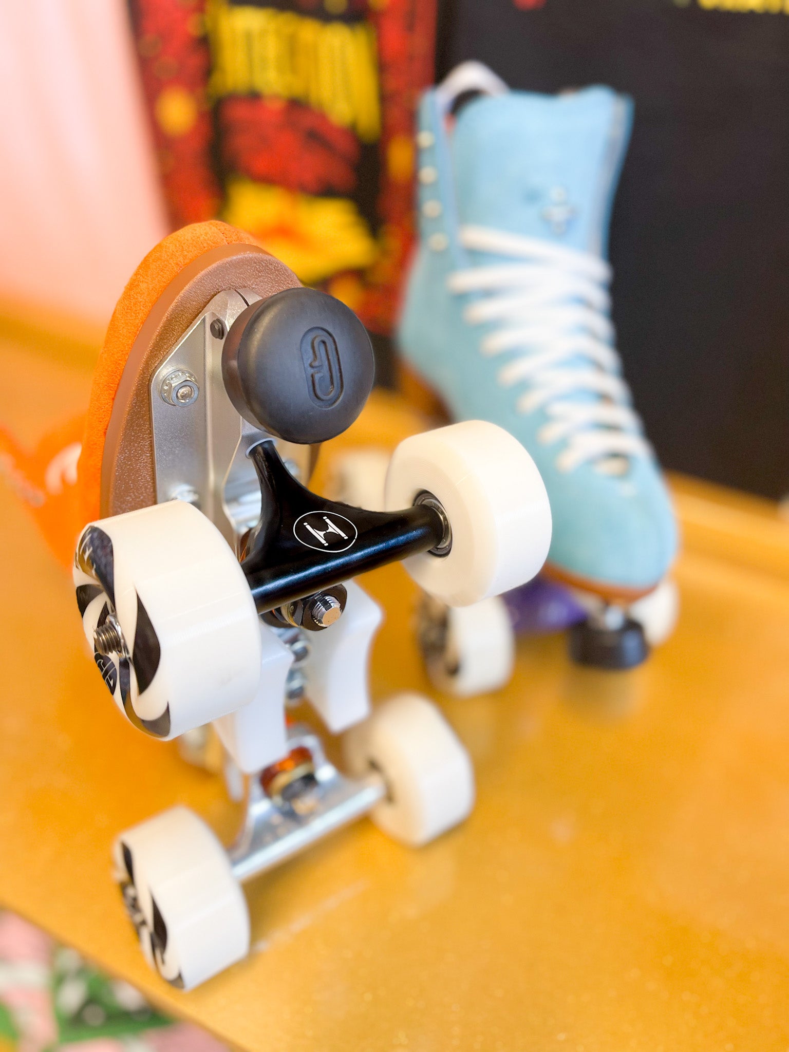 Huck Roller Skate Trucks 3" - Pigeon's Roller Skate Shop