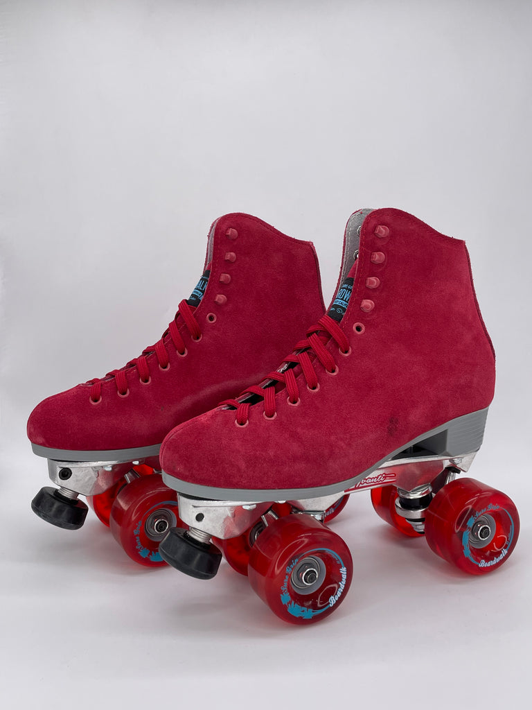 Sure-Grip Boardwalk - RED - SIZE 9 - Pigeon's Roller Skate Shop