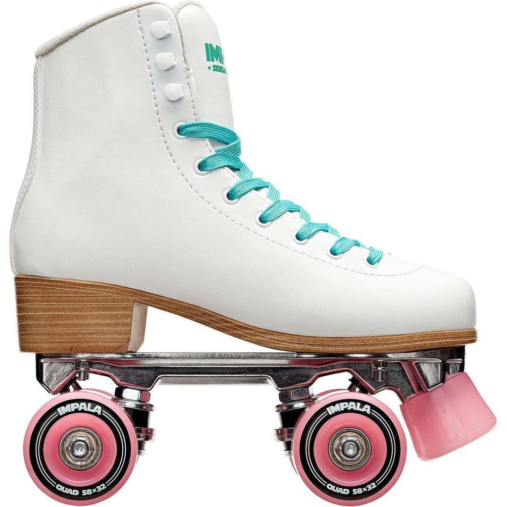 Impala Rollerskates - WHITE - Pigeon's Roller Skate Shop