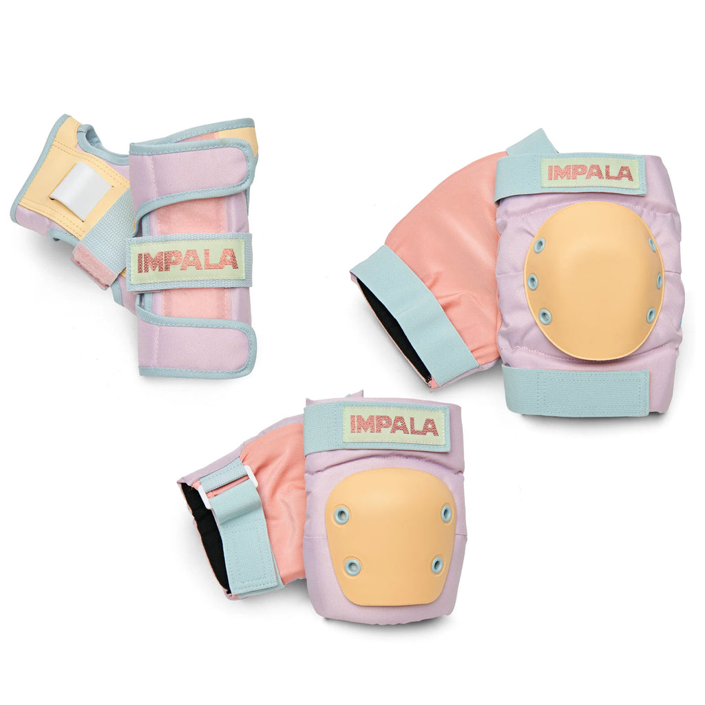 Impala Pad Set - PASTEL BLOCK - Pigeon's Roller Skate Shop