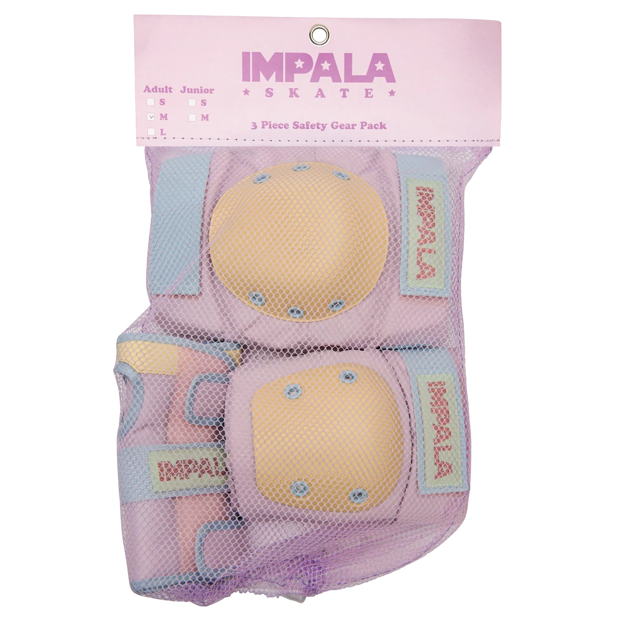 Impala Pad Set - PASTEL BLOCK - Pigeon's Roller Skate Shop