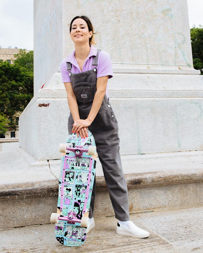 Impala Skateboard - HERA CRUISER -  Mel Stringer - Pigeon's Roller Skate Shop