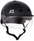 S1 Lifer Visor Helmet - Black Gloss - Pigeon's Roller Skate Shop