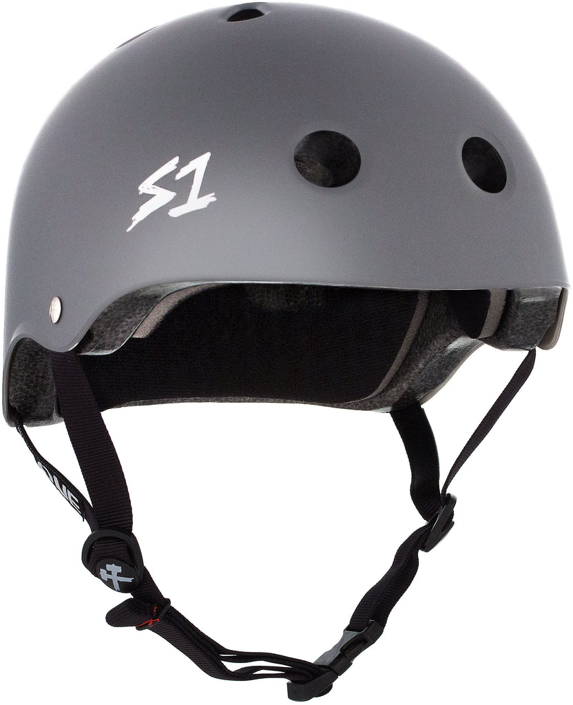 S1 Lifer Helmet - Dark Grey Matte - Pigeon's Roller Skate Shop