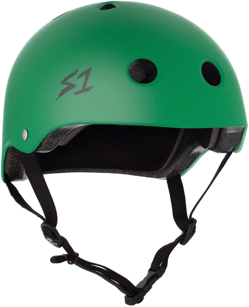 S1 Lifer Helmet - Kelly Green Matte - Pigeon's Roller Skate Shop