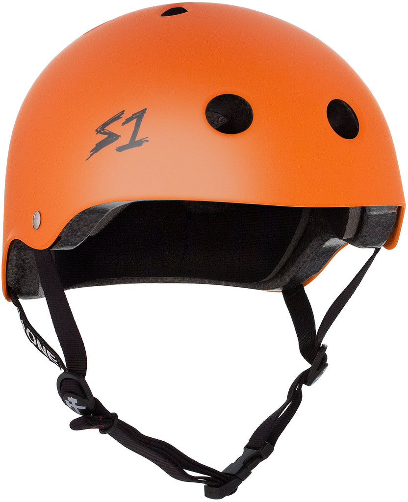 S1 Lifer Helmet - Orange Matte - Pigeon's Roller Skate Shop