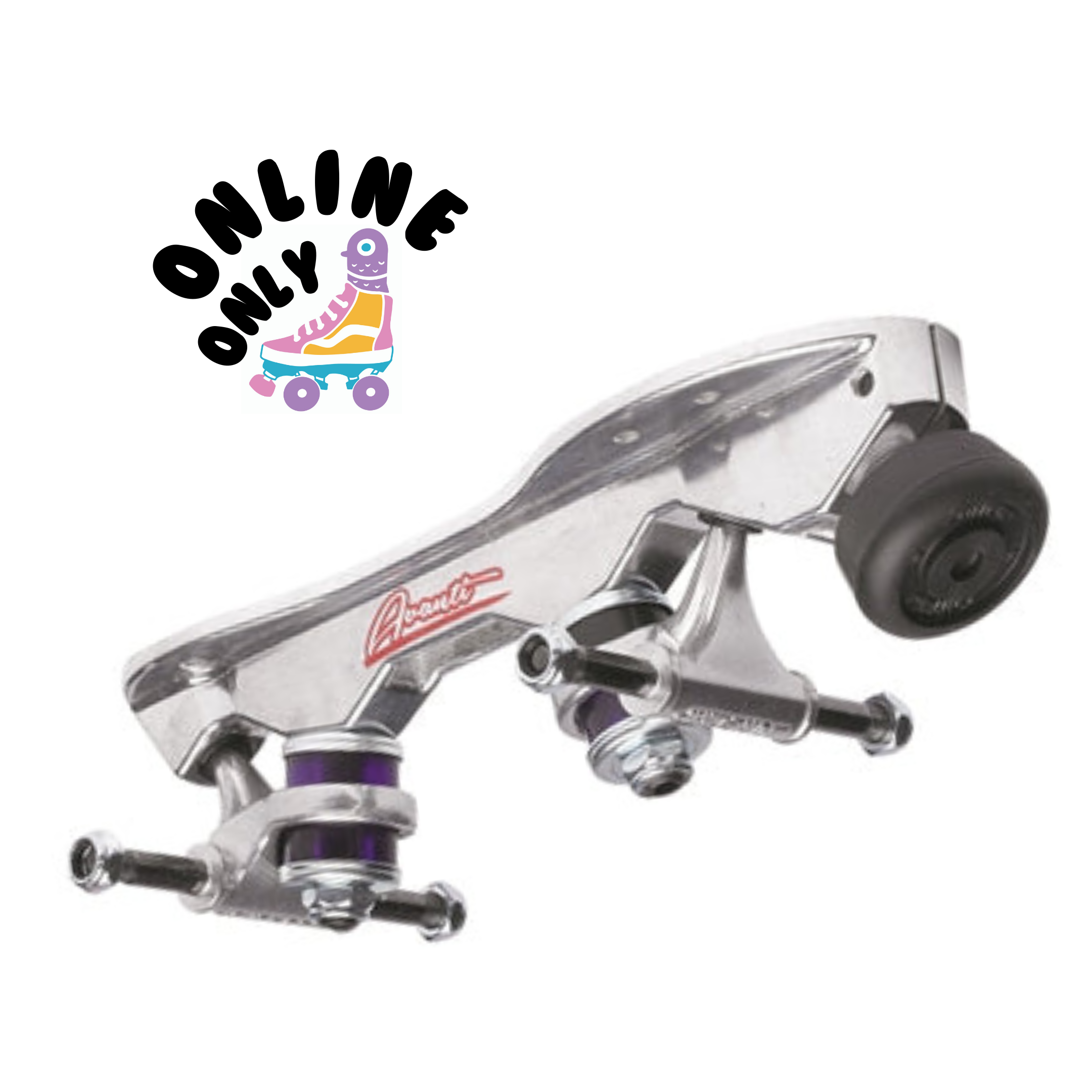 Sure-Grip Avanti Aluminum Plate - Pigeon's Roller Skate Shop