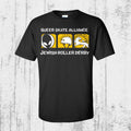 QSAxJRD Shirt - BLACK - Pigeon's Roller Skate Shop