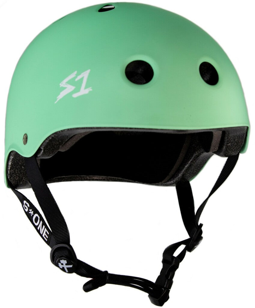 S1 Lifer Helmet - MINT GREEN MATTE - Pigeon's Roller Skate Shop