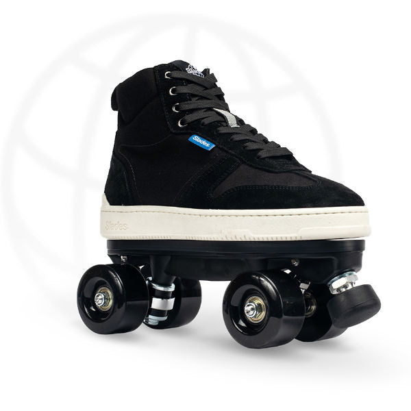 Slades S-Quad - BLACK - Pigeon's Roller Skate Shop