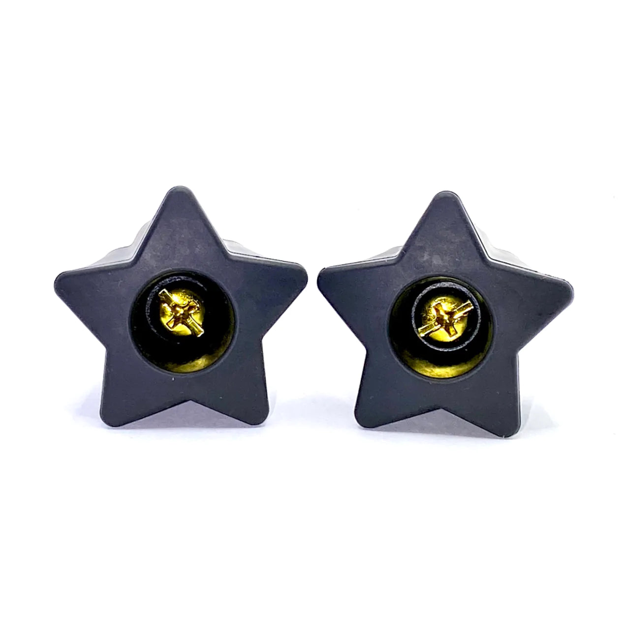 Gold Metallic Bolts / Screws for Bolt-on Toe Stops & Toe Plugs (5/16"), Pair - Pigeon's Roller Skate Shop