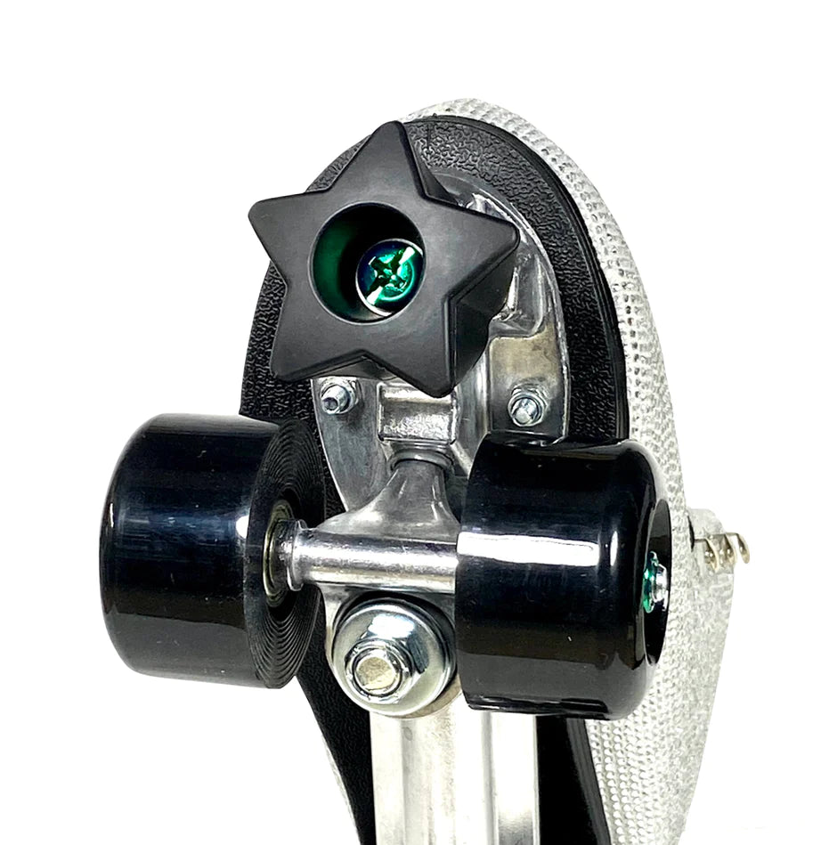 Green Metallic Bolts / Screws for Bolt-on Toe Stops & Toe Plugs (5/16"), Pair - Pigeon's Roller Skate Shop