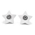 ★ Twinkle Toes Bolt-On Star Stops - WHITE - Pigeon's Roller Skate Shop