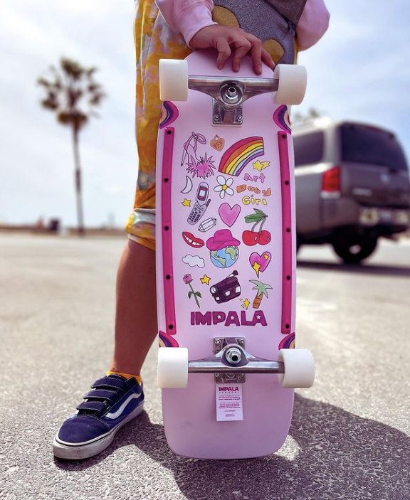 Impala Skateboard - BABY GIRL CRUISER - Pigeon's Roller Skate Shop
