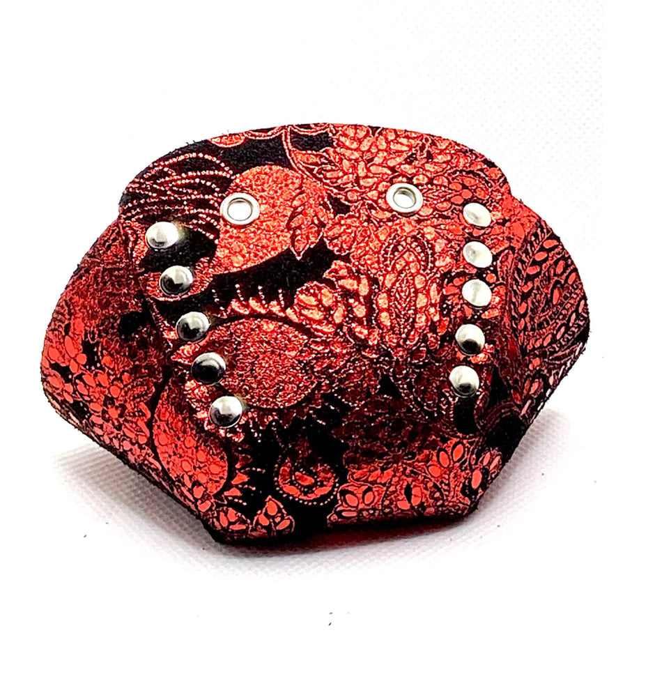 Suede Toe Caps by Rollerstuff - METALLIC/EMBOSSED - Pigeon's Roller Skate Shop