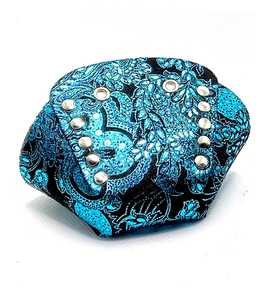 Suede Toe Caps by Rollerstuff - METALLIC/EMBOSSED - Pigeon's Roller Skate Shop